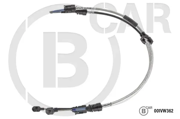 Linka dźwigni zmiany biegów podwójna 001VW362 B CAR