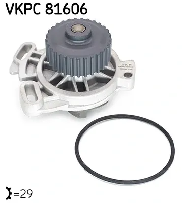 Pompa chłodząca wodna VKPC81606 SKF