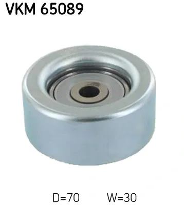 Rolka prowadząca, kierunkowa paska napędowego VKM65089 SKF