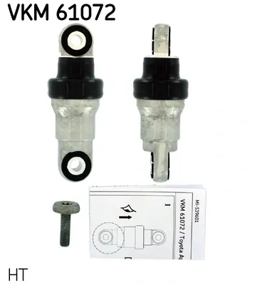 Amortyzator napinacza paska napędowego VKM61072 SKF