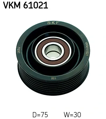 Rolka prowadząca, kierunkowa paska napędowego VKM61021 SKF