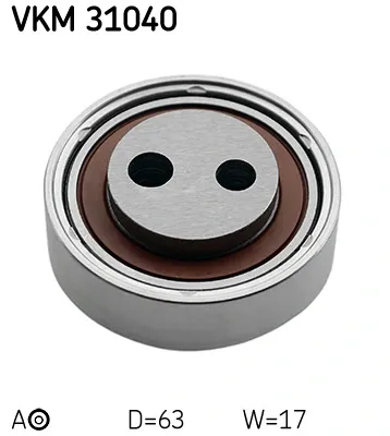Rolka napinacza paska napędowego VKM31040 SKF