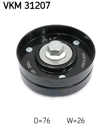 Rolka prowadząca, kierunkowa paska napędowego VKM31207 SKF