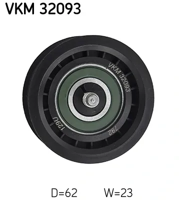Rolka prowadząca, kierunkowa paska napędowego VKM32093 SKF