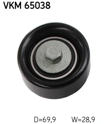 Rolka prowadząca, kierunkowa paska napędowego VKM65038 SKF