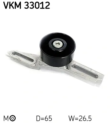 Rolka napinacza paska napędowego VKM33012 SKF