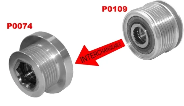 Koło pasowe alternatora P0074 General Motors