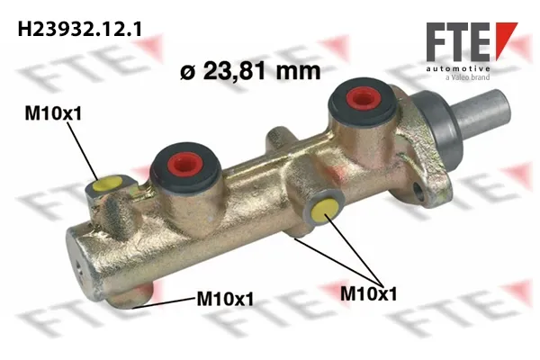 Główny cylinder hamulców 251611021C VAG