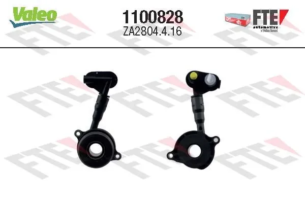 Cylinder roboczy sprzęgła (wysprzęglik) w komplecie z łożyskiem wyciskowym 1100828 FTE