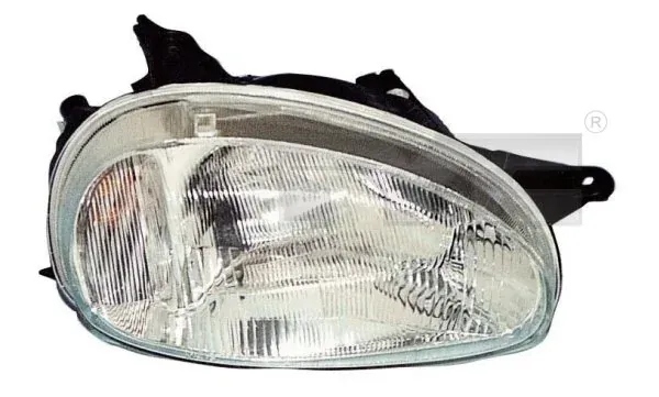 Reflektor prawy Opel Corsa B