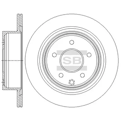  Tarcza hamulcowa tylna Nissan Qashqai I SUV (J10) (2006 - 2013) I