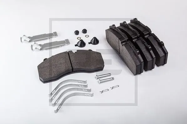Klocki hamulcowe przednie tarczowe 08630050A PE Automotive