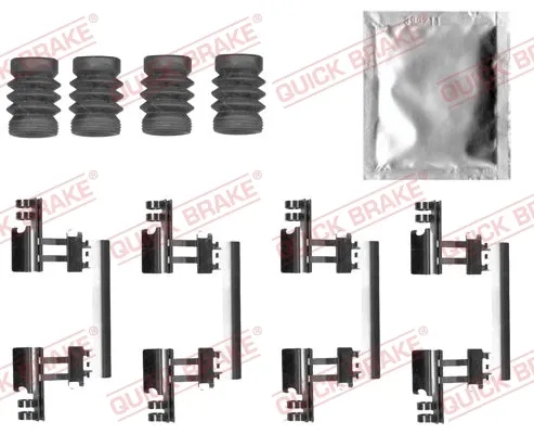 Zestaw naprawczy klocków hamulcowych 1090027 Quick Brake