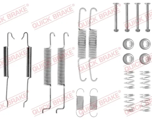 Zestaw montażowy szczęk hamulcowych tylnych 1050680 Quick Brake