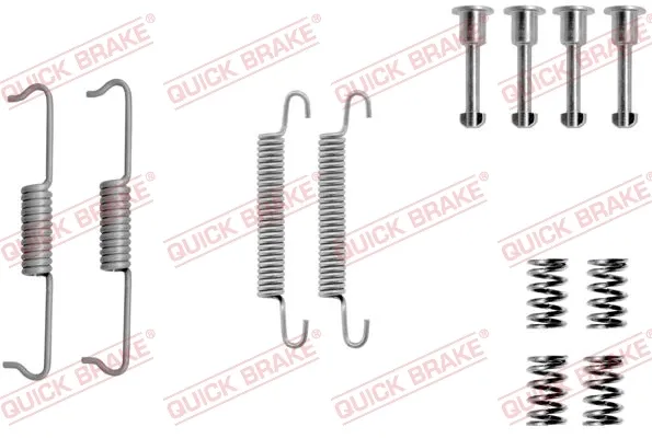 Zestaw montażowy szczęk hamulcowych tylnych 1050841 Quick Brake