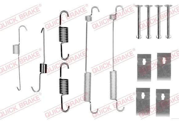 Zestaw naprawczy klocków hamulcowych 1050846 Quick Brake