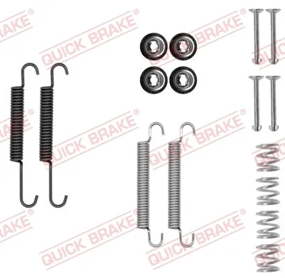 Zestaw montażowy szczęk hamulcowych tylnych 1050893 Quick Brake