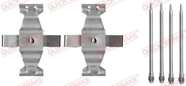 Zestaw naprawczy klocków hamulcowych 1091636 Quick Brake