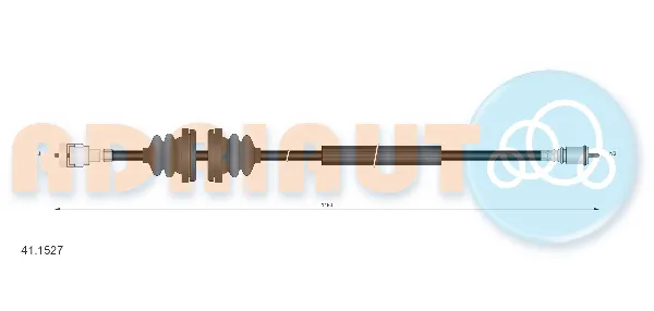 Linka prędkościomierza 411527 Adriauto