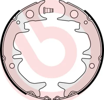 Klocki hamulca ręcznego S83543 Brembo