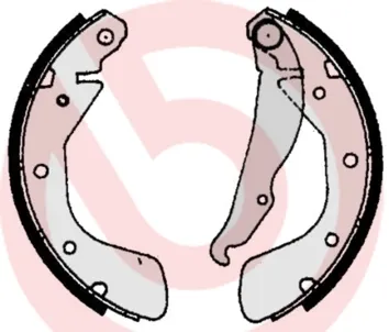 Klocki hamulcowe tylne bębnowe S59513 Brembo