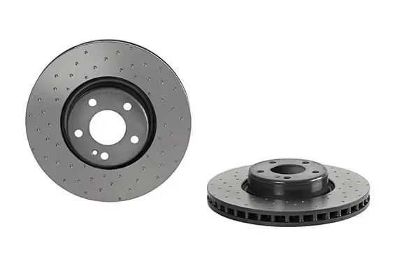 Tarcza hamulcowa przednia 09D52723 Brembo