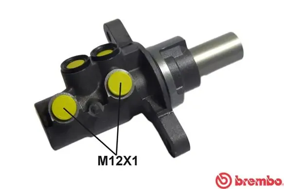 Główny cylinder hamulców M61073 Brembo