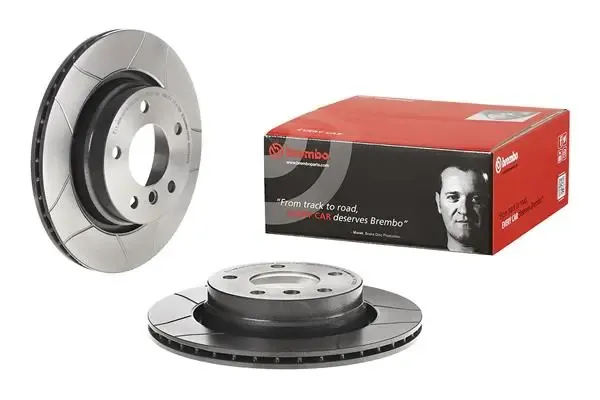 Tarcza hamulcowa tylna 09770275 Brembo