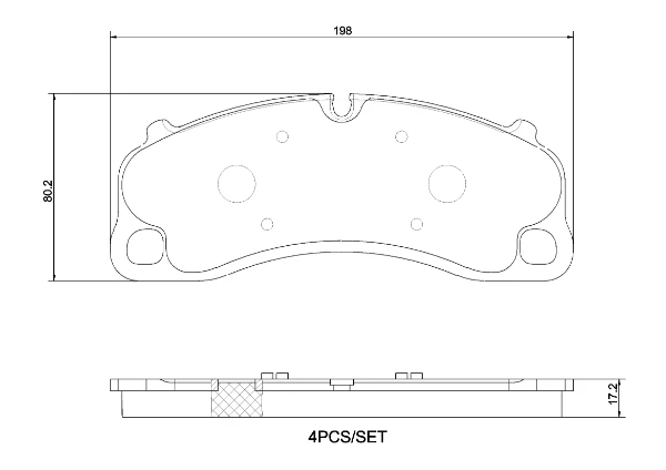 Klocki hamulcowe Porsche Cayman