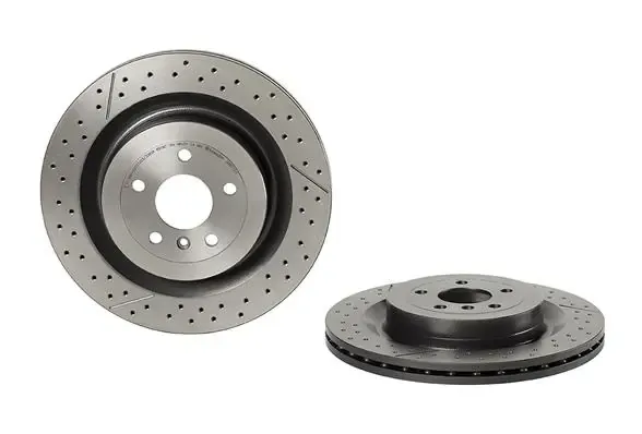 Tarcza hamulcowa tylna 09B71011 Brembo
