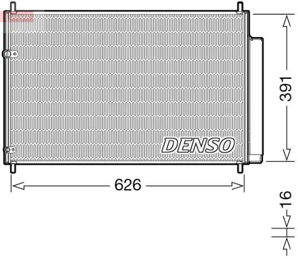 Chłodnica klimatyzacji DCN50041 Denso