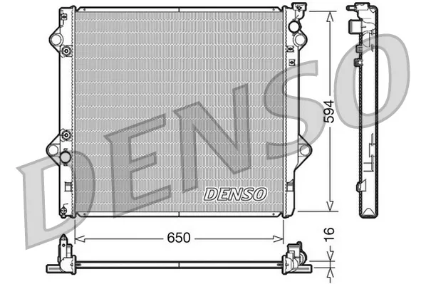 Chłodnica silnika DRM50036 Denso