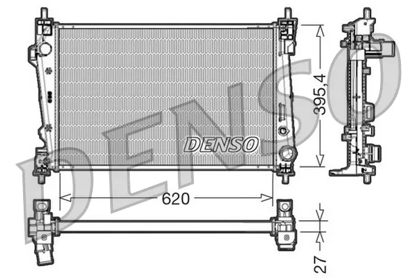 Chłodnica silnika DRM01007 Denso