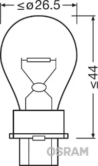 Żarówka 3156 Osram