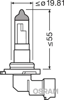 Żarówka 9145 Osram