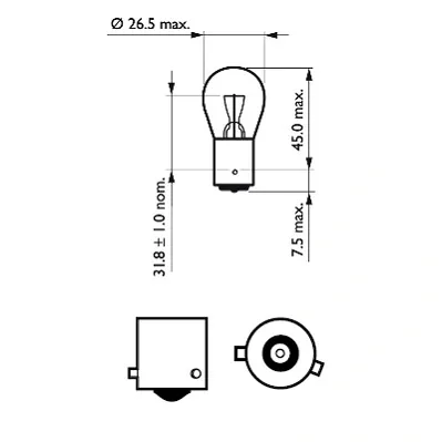 Żarówka 12088CP Philips