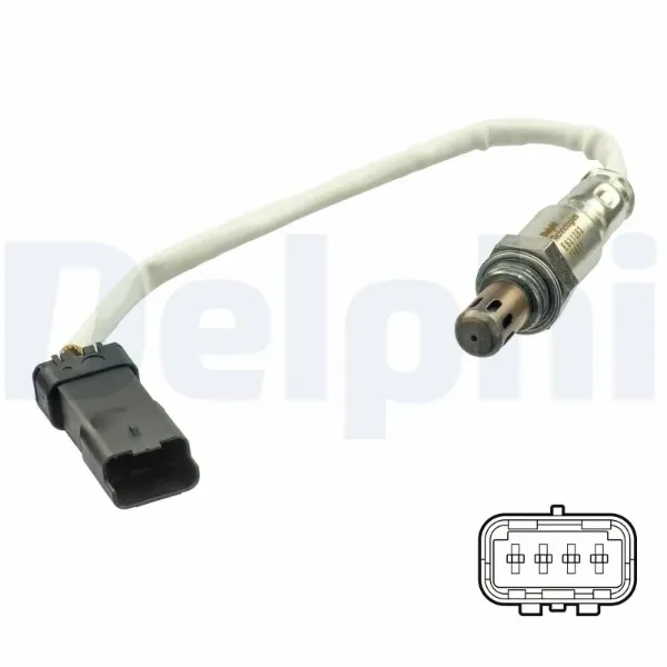 Sonda lambda, czujnik tlenu ES2106212B1 Delphi