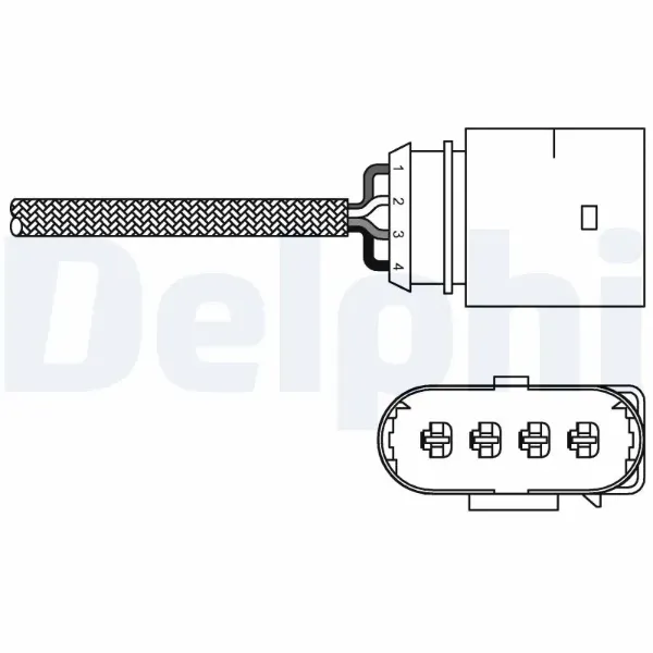 Sonda lambda czujnik tlenu przed katalizatorem ES2028512B1 Delphi