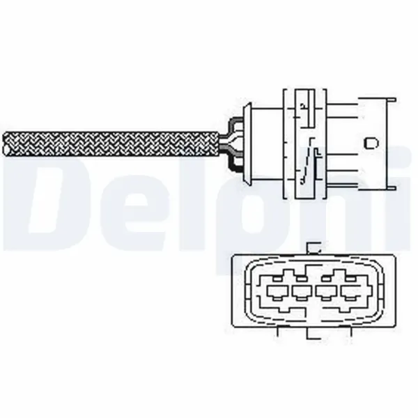 Sonda lambda czujnik tlenu przed katalizatorem ES1078912B1 Delphi