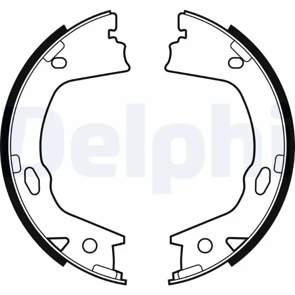 Klocki hamulca ręcznego LS2153 Delphi