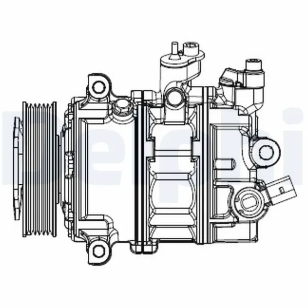 Sprężarka klimatyzacji CS20529 Delphi