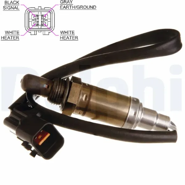 Sonda lambda czujnik tlenu przed katalizatorem prawy ES1088312B1 Delphi