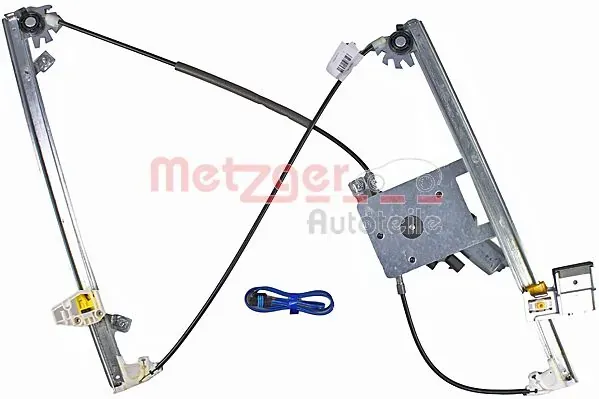 Mechanizm podnoszenia szyby drzwi przednich prawych Peugeot 208 I