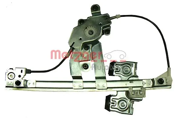 Mechanizm podnoszenia szyby drzwi tylnych lewych 2160042 Metzger