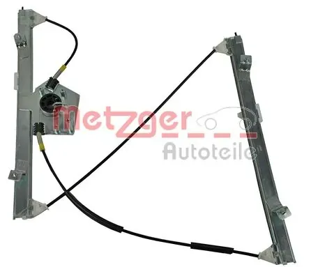 Mechanizm podnoszenia szyby drzwi przednich lewych 2160343 Metzger
