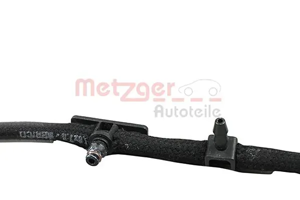 Rurka paliwa, zwrotna od wtryskiwaczy 0840124 Metzger