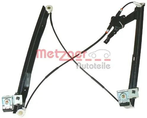 Mechanizm podnoszenia szyby drzwi przednich lewych 2160132 Metzger