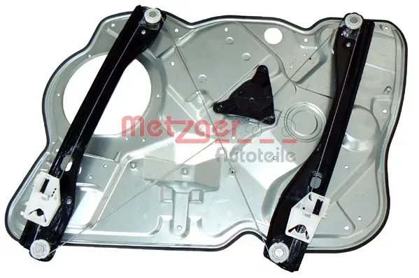 Mechanizm podnoszenia szyby drzwi przednich lewych 2160212 Metzger