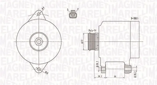 Alternator Mazda 626