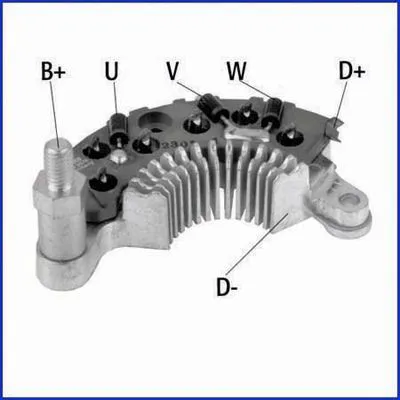 Mostek prostowniczy alternatora = Moster diodowy alternatora 139576 Hitachi